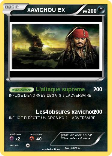 Pokemon XAVICHOU EX
