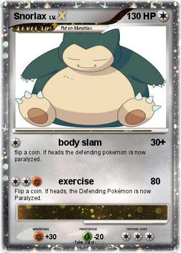 Pokemon Snorlax