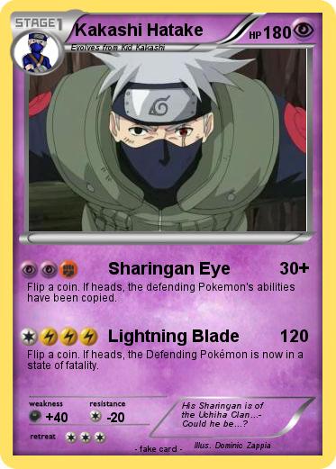 Pokemon Kakashi Hatake