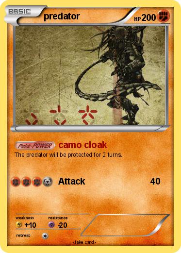 Pokemon predator