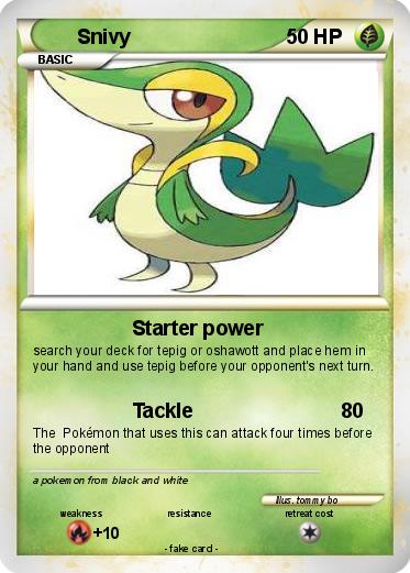 Pokemon Snivy