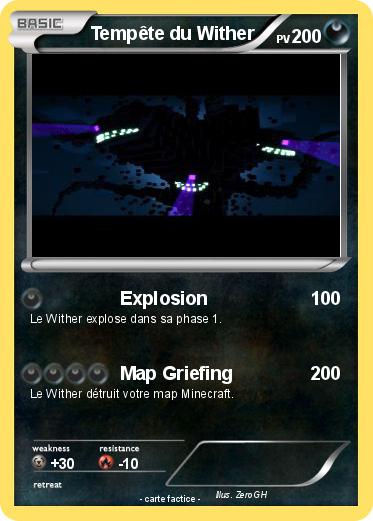 Pokemon Tempête du Wither