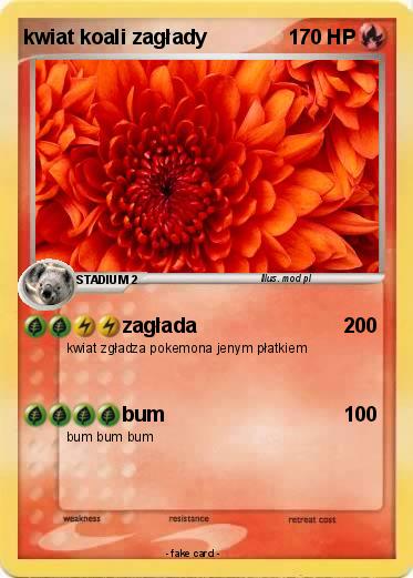 Pokemon kwiat koali zagłady