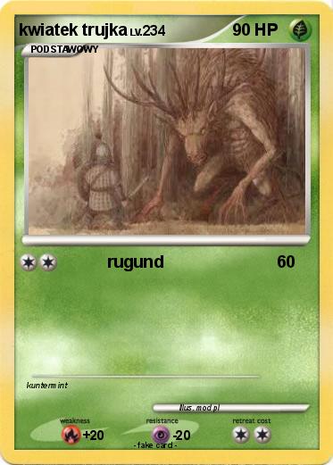 Pokemon kwiatek trujka