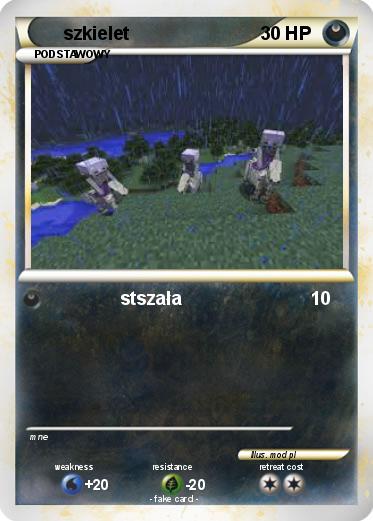 Pokemon szkielet