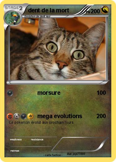 Pokemon dent de la mort