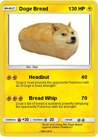 Pokemon Doge Bread