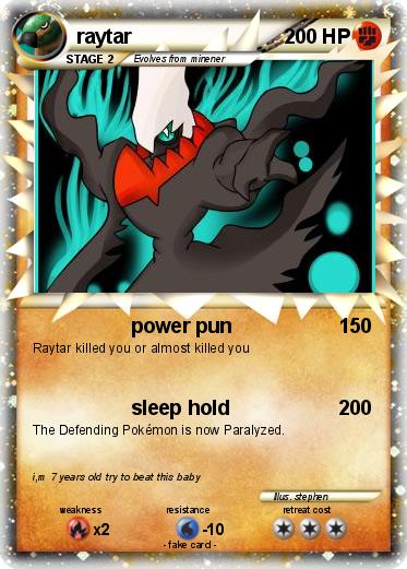 Pokemon raytar