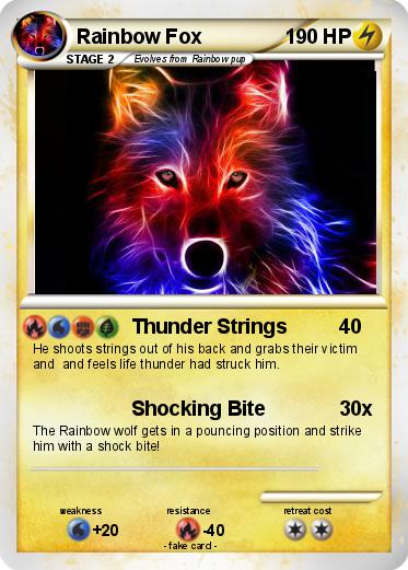 Pokemon Rainbow Fox