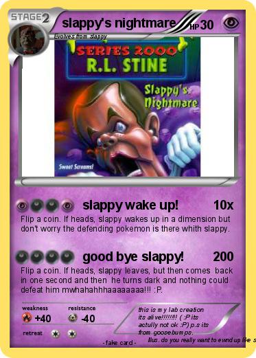 Pokemon slappy's nightmare