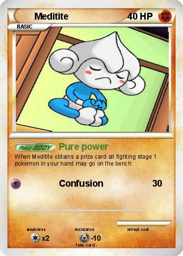 Pokemon Meditite