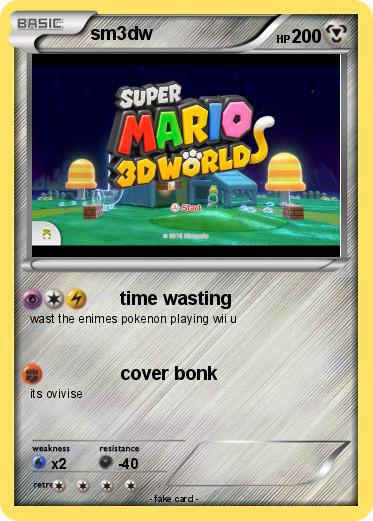 Pokemon sm3dw