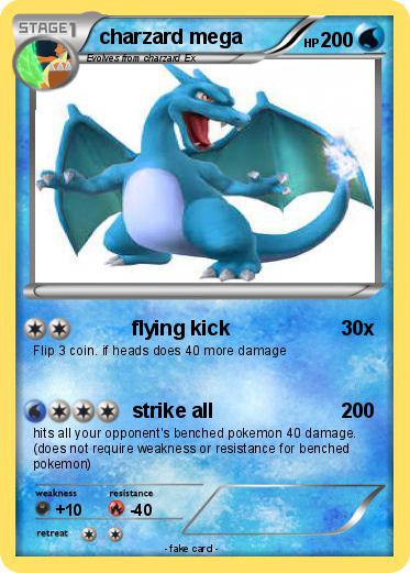 Pokemon charzard mega