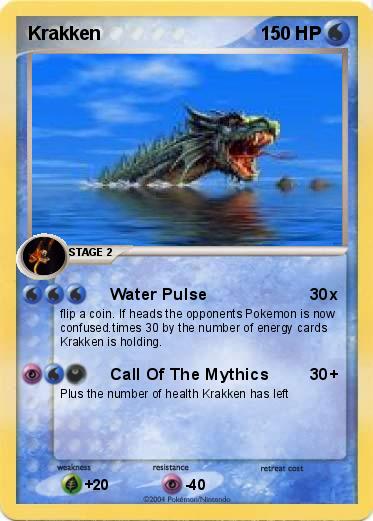 Pokemon Krakken
