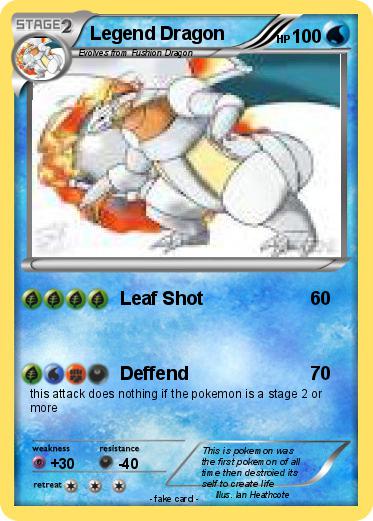 Pokemon Legend Dragon