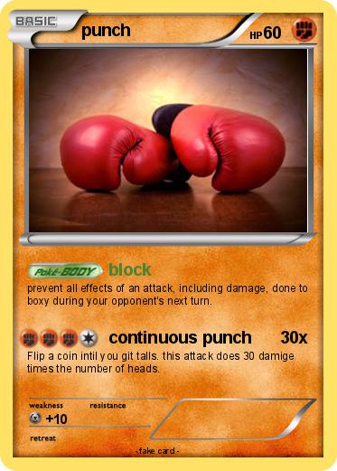 Pokemon punch