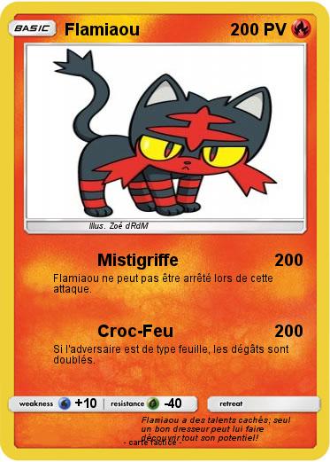 Pokemon Flamiaou