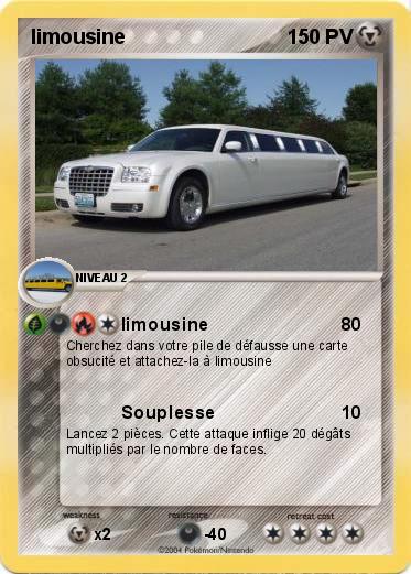 Pokemon limousine