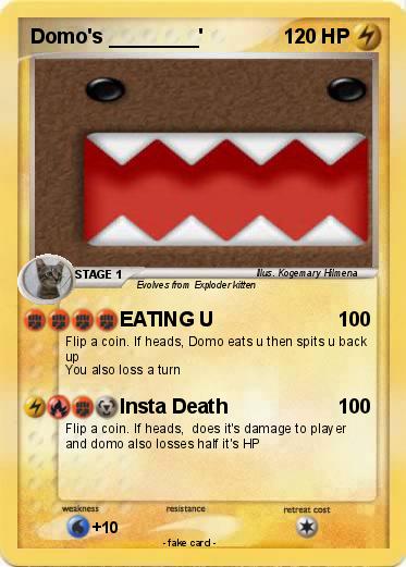 Pokemon Domo's ________'