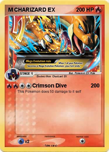 Pokemon M CHARIZARD EX