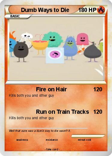 Pokemon Dumb Ways to Die