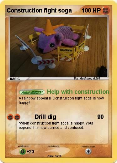 Pokemon Construction fight soga