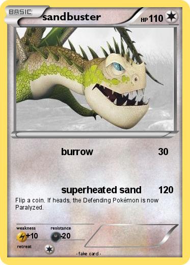 Pokemon sandbuster