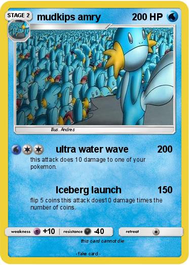 Pokemon mudkips amry