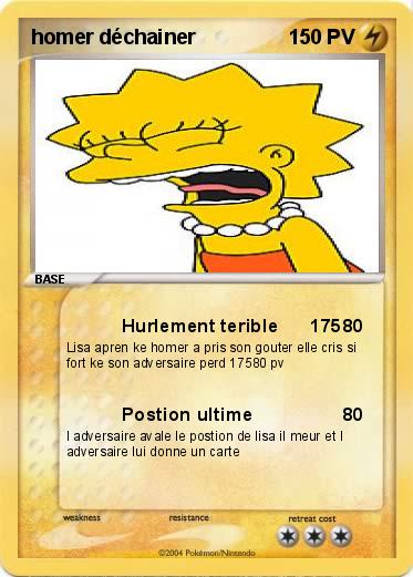 Pokemon homer déchainer