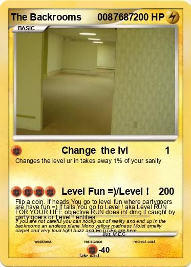 Pokemon The Backrooms      0087687