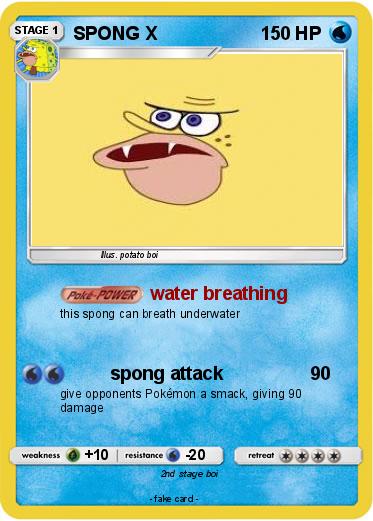 Pokemon SPONG X