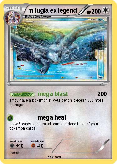 Pokemon m lugia ex legend