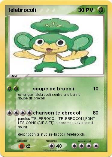 Pokemon telebrocoli
