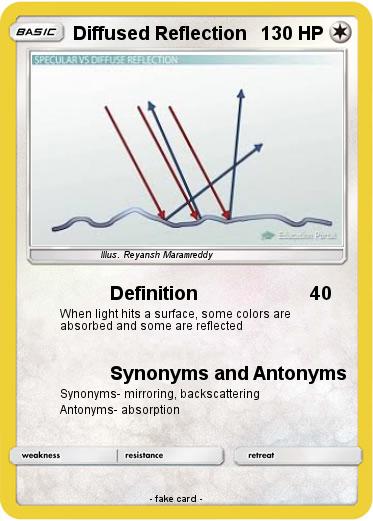 Pokemon Diffused Reflection