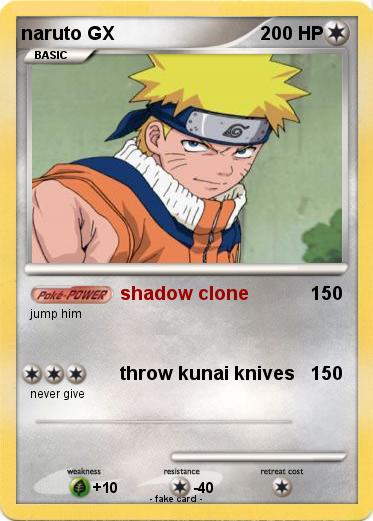 Pokemon naruto GX