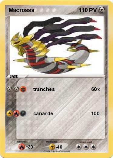 Pokemon Macrosss