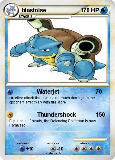 Pokemon blastoise