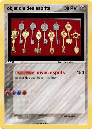 Pokemon objet cle des esprits