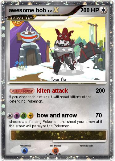 Pokemon awesome bob