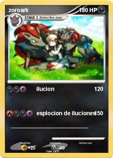 Pokemon zoroark