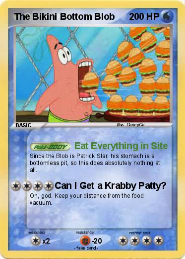 Pokemon The Bikini Bottom Blob