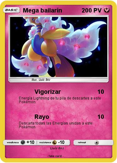 Pokemon Mega bailarín