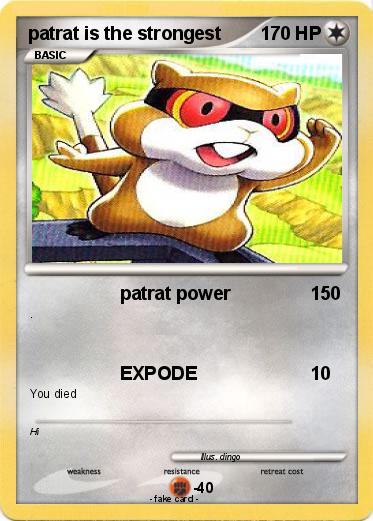 Pokemon patrat is the strongest