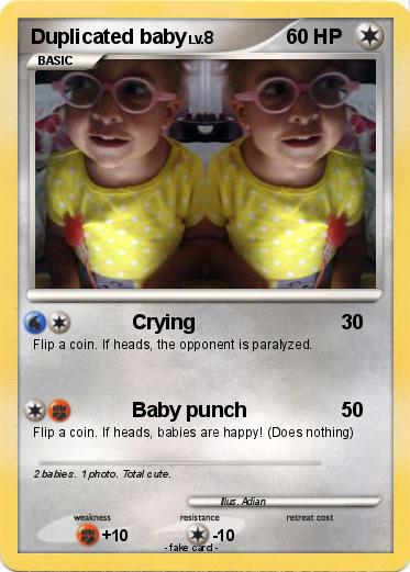Pokemon Duplicated baby