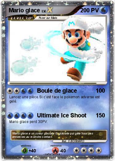 Pokemon Mario glace