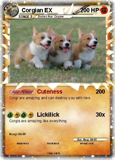 Pokemon Corgian EX