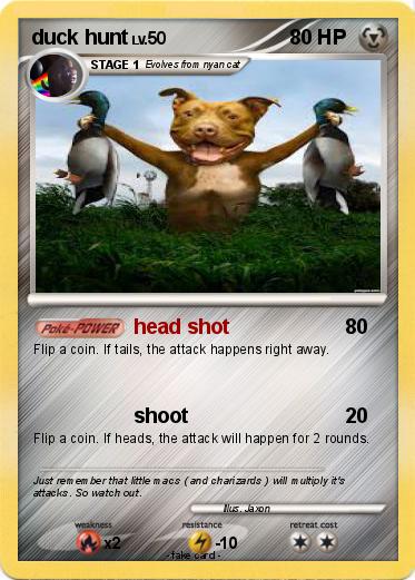 Pokemon duck hunt