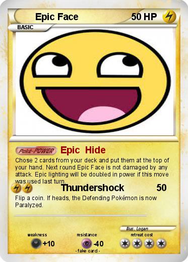 Pokemon Epic Face