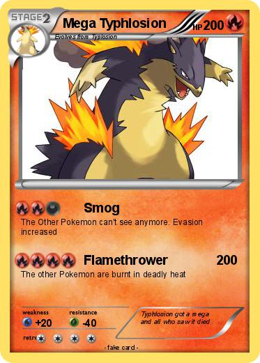 Pokemon Mega Typhlosion