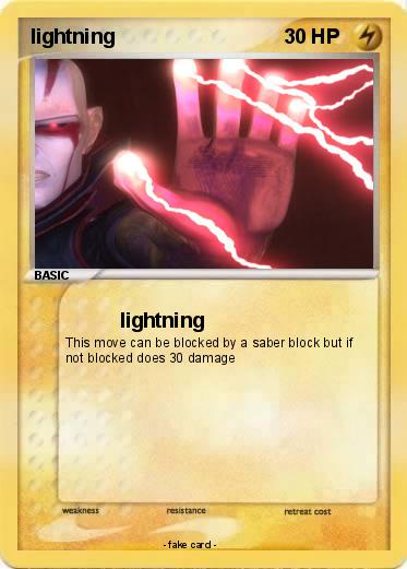 Pokemon lightning